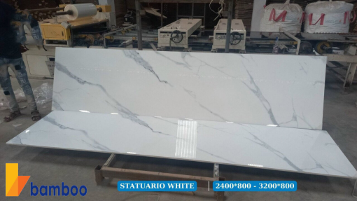 Statuario White | Đá Nung Kết