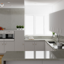 Alternative view of GREY EMPERADOR BQ8712 | VICOSTONE