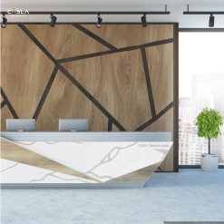 Alternative view of Calacatta Classic C4204 | Casla Quartz
