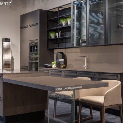 Alternative view of Carrara Elegant P3205 | Mikado Quartz