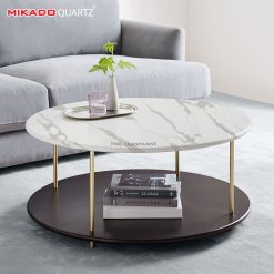 Alternative view of CALACATTA NUVO P2306 | Mikado Quartz