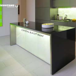 Alternative view of CRYSTAL BLACK BQ262  | VICOSTONE